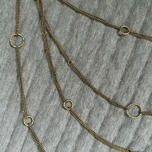 “Gold” Multi-Strand Necklace / Nautical Vibes